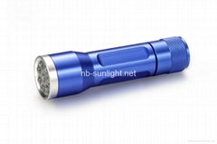 8-LED Aluminium Flashlight
