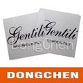 high quality metal nameplate and sticker