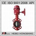 Centerline wafer type soft seal butterfly valve 1