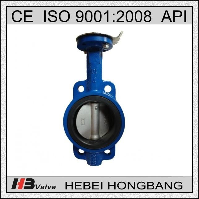 Centerline wafer type soft seal butterfly valve 3