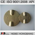 Aluminum bronze butterfly valve disc 1