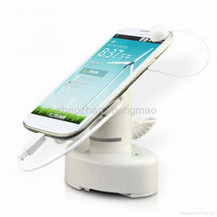 Mobile phone anti-theft display stand with charge function