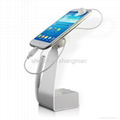 Mobile phone anti-theft display stand with sensor head and charge cable 1