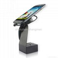 Mobile phone anti-theft display stand with sensor head and charge cable 2