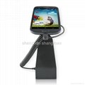 Mobile phone anti-theft display stand with sensor head and charge cable 4