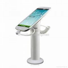 Mobile phone anti-theft display stand with charge function