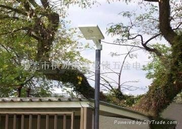 Integrated Solar Park Street Light with sensor (9W) 5