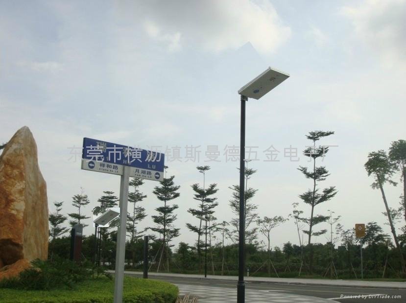 Integrated Solar Park sensors Street  lights（24W） 2