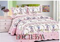 Patchwork 100%Cotton Quilt Bed Setting 3PCS & 4PCS 4