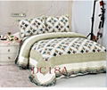 Patchwork 100%Cotton Quilt Bed Setting 3PCS & 4PCS 5