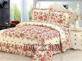 100% Cotton Patchwork Quilt 3PCS & 4 PCS