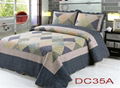 Cotton Patchwork Quilts Duvet Cover Set Bedding Set  4