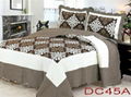 100% Cotton Patchwork Quilt 3PCS & 4 PCS Bed Setting 2