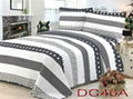 100% Cotton Patchwork Quilt 3PCS & 4 PCS Bed Setting 3