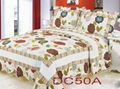 100% Cotton Patchwork Quilt 3PCS & 4 PCS Bed Setting 4