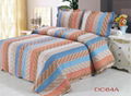 Patchwork 100%Cotton Quilt Bed Setting 3PCS & 4PCS 3