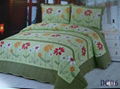 Patchwork 100%Cotton Quilt Bed Setting 3PCS & 4PCS 2