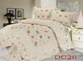 Patchwork 100%Cotton Quilt Bed Setting 3PCS & 4PCS 4