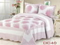 Patchwork 100%Cotton Quilt Bed Setting 3PCS & 4PCS 2