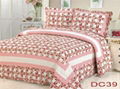 Patchwork 100%Cotton Quilt Bed Setting 3PCS & 4PCS 3