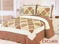 100% Cotton Patchwork Quilt 3PCS & 4 PCS Bed Setting 1
