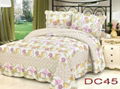100% Cotton Patchwork Quilt 3PCS & 4 PCS Bed Setting 2