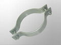 Galvanized clamp hoop