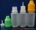 Squeeze dropper bottles with double insurance cap and with  tamper evident cap 1