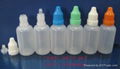 Squeeze dropper bottles with double insurance cap and with  tamper evident cap 4