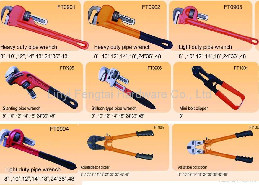 Pipe Wrench and Bolt Cutter/Wrench (0904048)