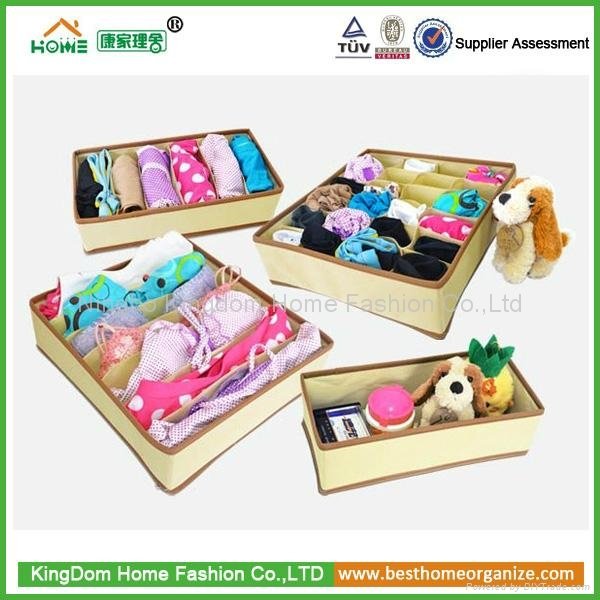 2013 new products 4sets underwear storage boxes 2