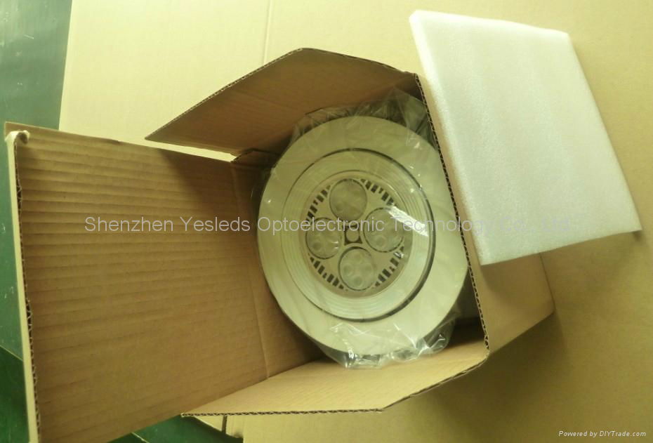 12W15W Epistar Chips Rotating COB Downlight 5