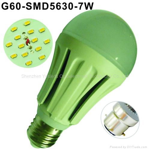 9W E27 SMD3014 led bulb light  4