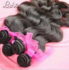 Luvin hair,5A Top Quality Brazilian Hair Weft,Body Wave