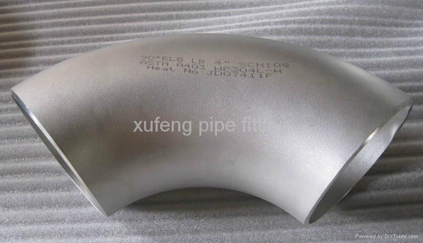 STAINLESS STEEL 90 DEGREE ELBOW  4
