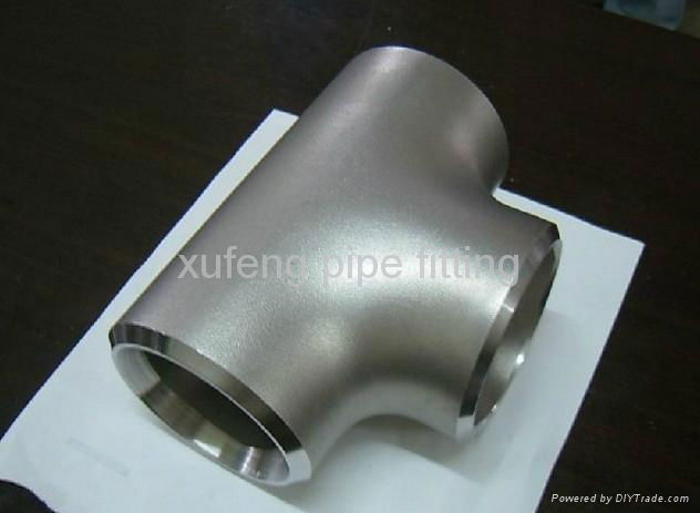 stainless steel reducing tee 4