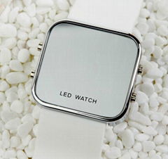 LED Mirror watch