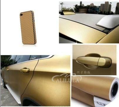 3D carbon car Vinyl film air free bubbles Carbon Fiber 5