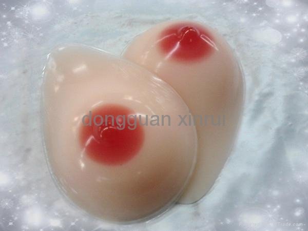 teardrop silicone breast forms