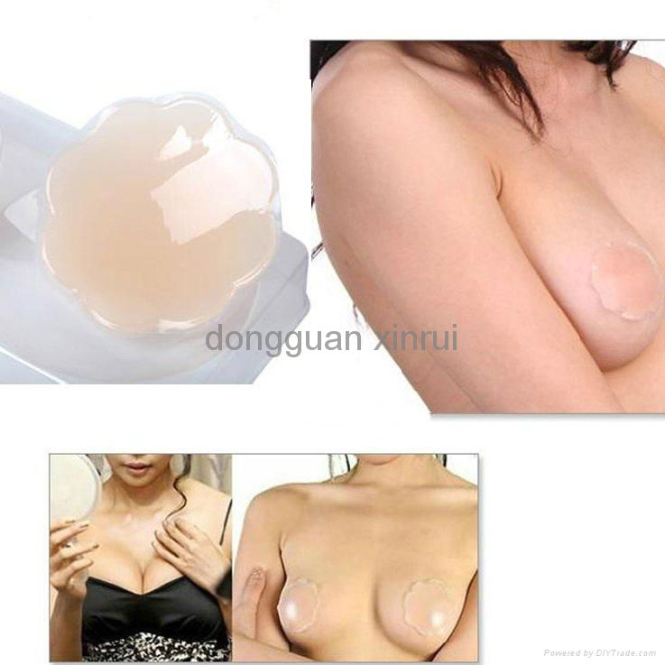 adhesive invisible silicone breast pasties 4
