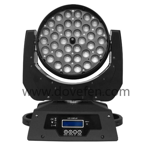 36*10W RGBW 4 in 1 ZOOM LED moving head