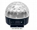 LED CRYSTAL BALL 1