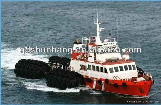 CCS certified yokohama floating fender for ship landing 