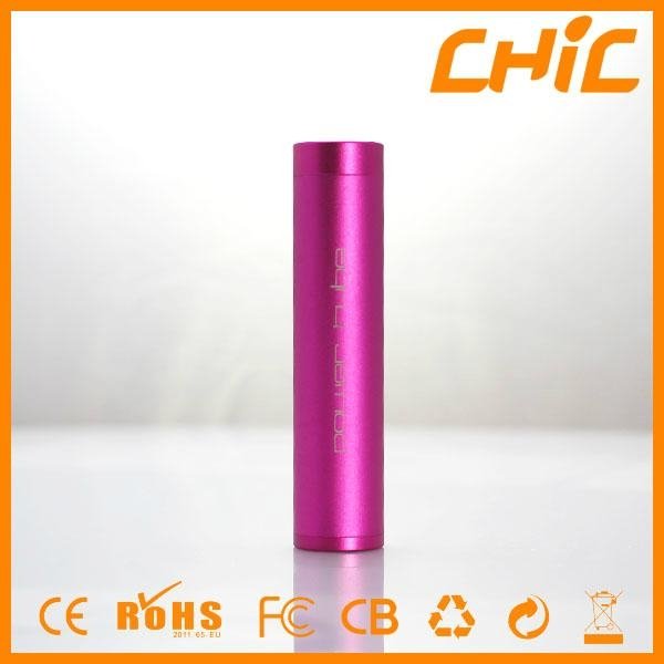 new style lipstick 2200mAh portable power bank 2