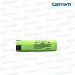 Panasonic 18650 2900mah battery cell 3.7v li-ion