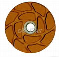 Diamond floor polishing disc resin bond 