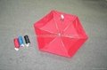 Super mini 5fold umbrella,pocket umbrella with eva case 3