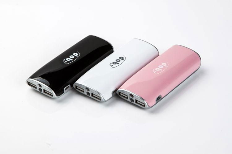 mobile power 5200MAH dual output 4