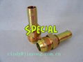 Carbon steel JIC hydraulic hose fitting