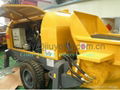 Electrolmotor Fine Stone Concrete Pump(HBT40S) 3